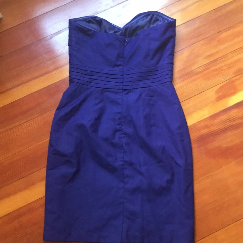 Blue strapless small Aryn k great condition, size small, playful yet classic - Picture 4 of 4